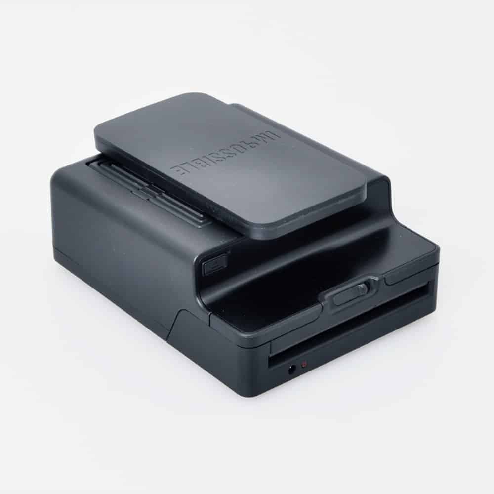 Impossible Instant Lab Black Retro Technology Polaroid