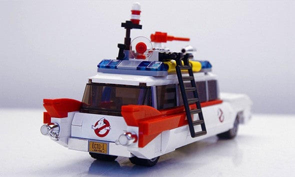 Lego Ghostbusters Ecto-1 Cool Retro Cadillac Car Model Lego Ghostbusters Ecto-1 Cool Retro Cadillac Car Model