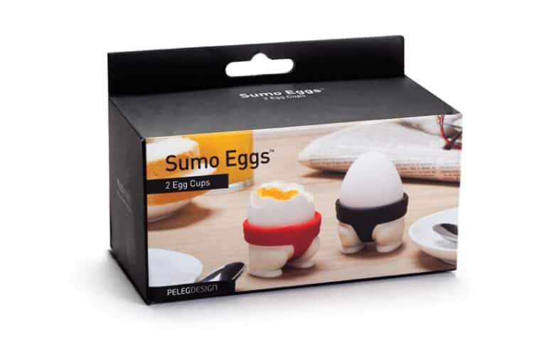 Peleg Design Sumo Egg Cups Packaging