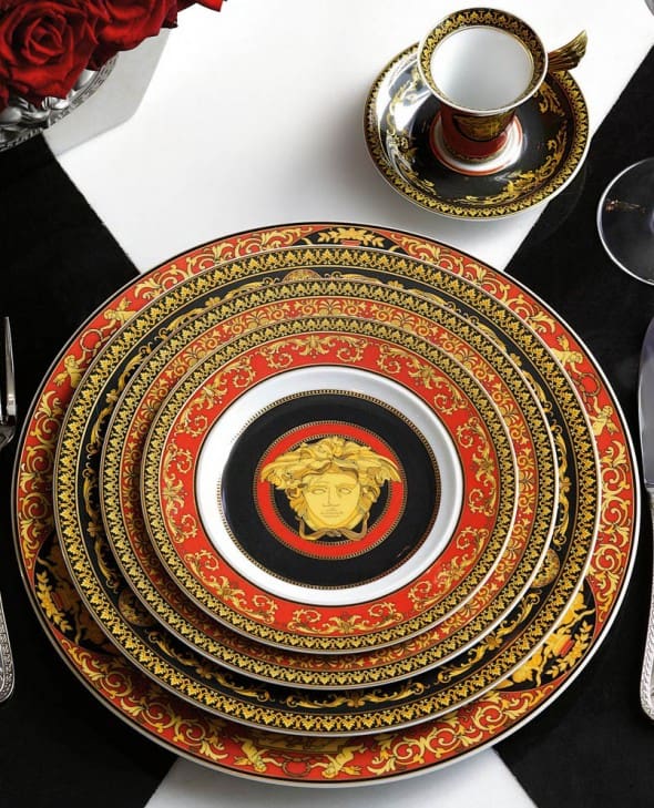 Versace by Rosenthal Medusa Red Plate Collection Limited Edition Versace by Rosenthal Medusa Red Plate Collection Limited Edition
