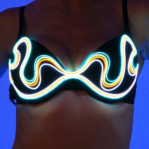 Electric Styles Light Up Bra Too Sexy Party Attire to Buy