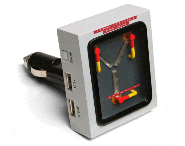 Flux Capacitor USB Car Charger Cool Gift Idea For Him