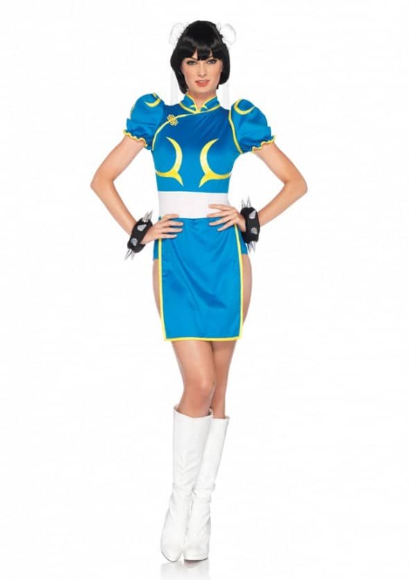 Leg Avenue Chun-Li Costume Sexy Cosplay For Her Leg Avenue Chun-Li Costume Sexy Cosplay For Her