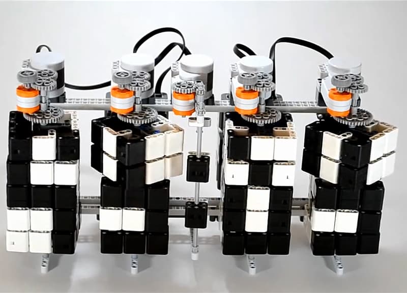 Lego Mindstorms Time Twister Mechanical Clock Cool Stuff you Cant Buy