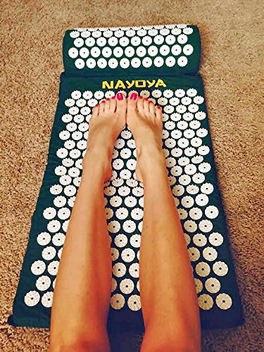 Nayoya Acupressure Mat  Massage Legs with Spikes