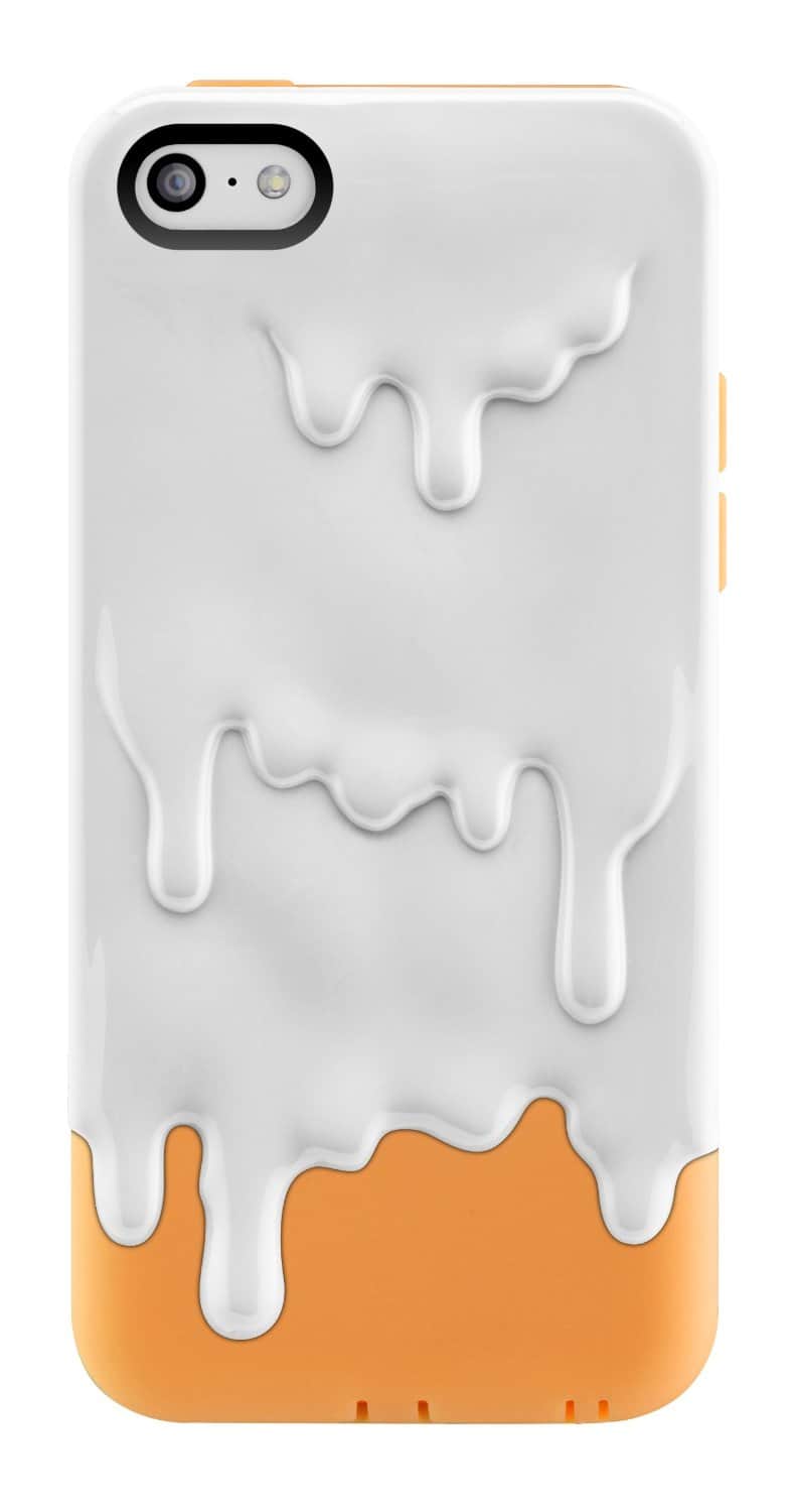 SwitchEasy Melt Hybrid Case for iPhone Dripping Ice Cream on Phone