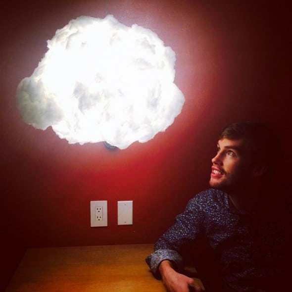 The Cloud Interactive Lamp Cool Unique Lighting Fixture The Cloud Interactive Lamp Cool Unique Lighting Fixture