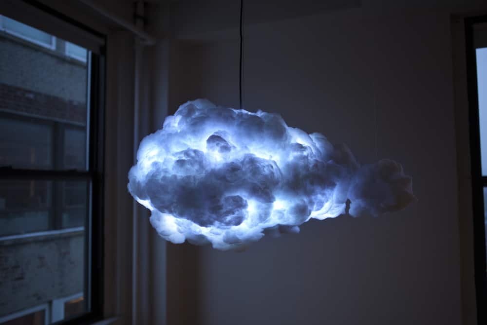 The Cloud Interactive Lamp Expensive Gift Idea On Mode Lightning Storm