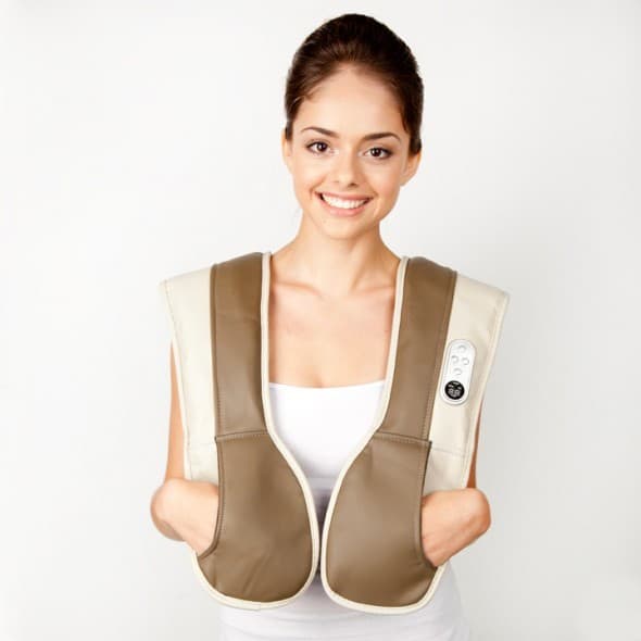 Zyllion ZMA-08 Neck and Shoulder Massager with Heat Cool Gift Idea for Parents Zyllion ZMA-08 Neck and Shoulder Massager with Heat Cool Gift Idea for Parents