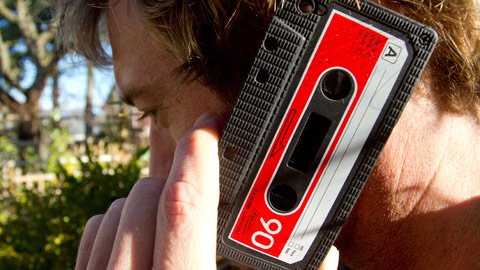 iPhone Cassette Case by Rocketcases Cool Techie Gift Idea