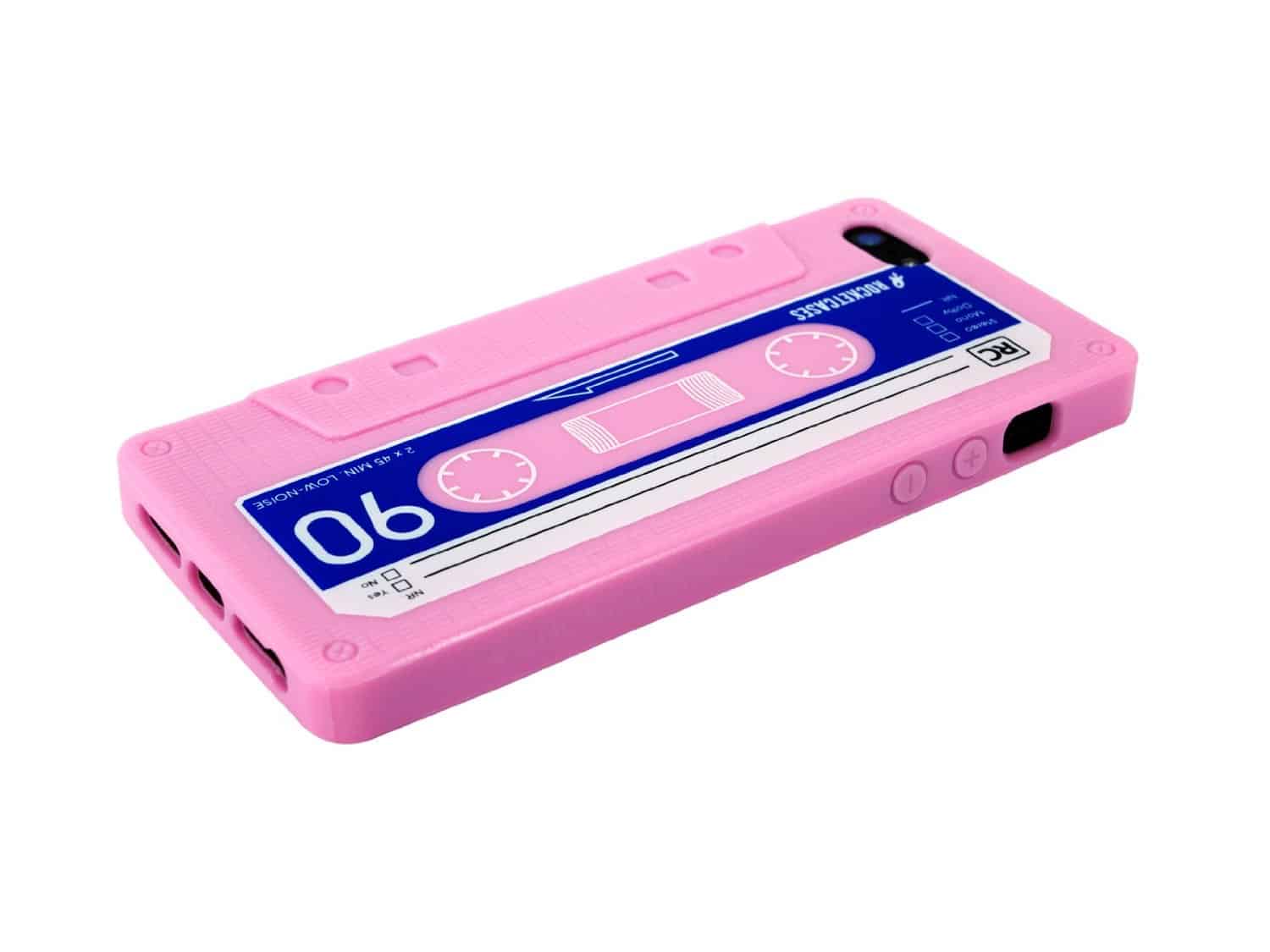 iPhone Cassette Case by Rocketcases Something Pink Gift Idea