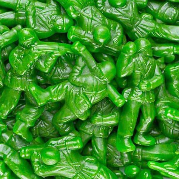 Albanese Gummi Green Army Men Cool Candy to Buy