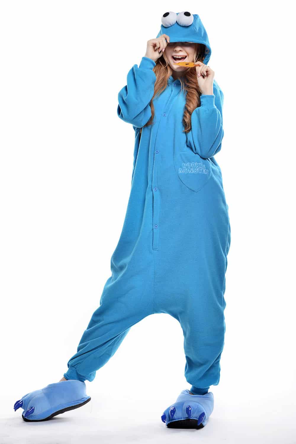 Cookie Monster Unisex Adult Pajama Cool Stuff to Buy Her
