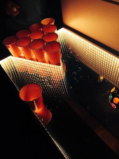 Infinity Glow Party Beer Pong Table Fun Party Game
