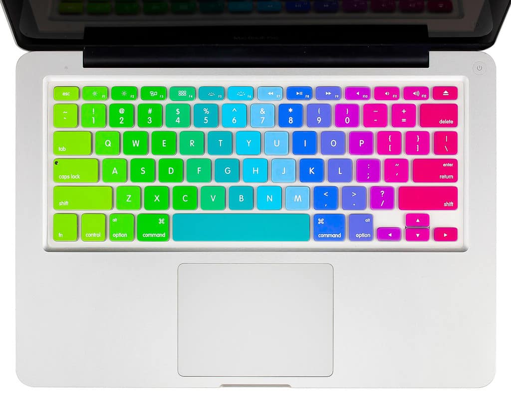 Kuzy Rainbow Silicone Skin Keyboard Cover for MacBook Buy Protective Accessory