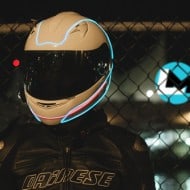 LightMode Electroluminescent Motorcycle Helmets - NoveltyStreet