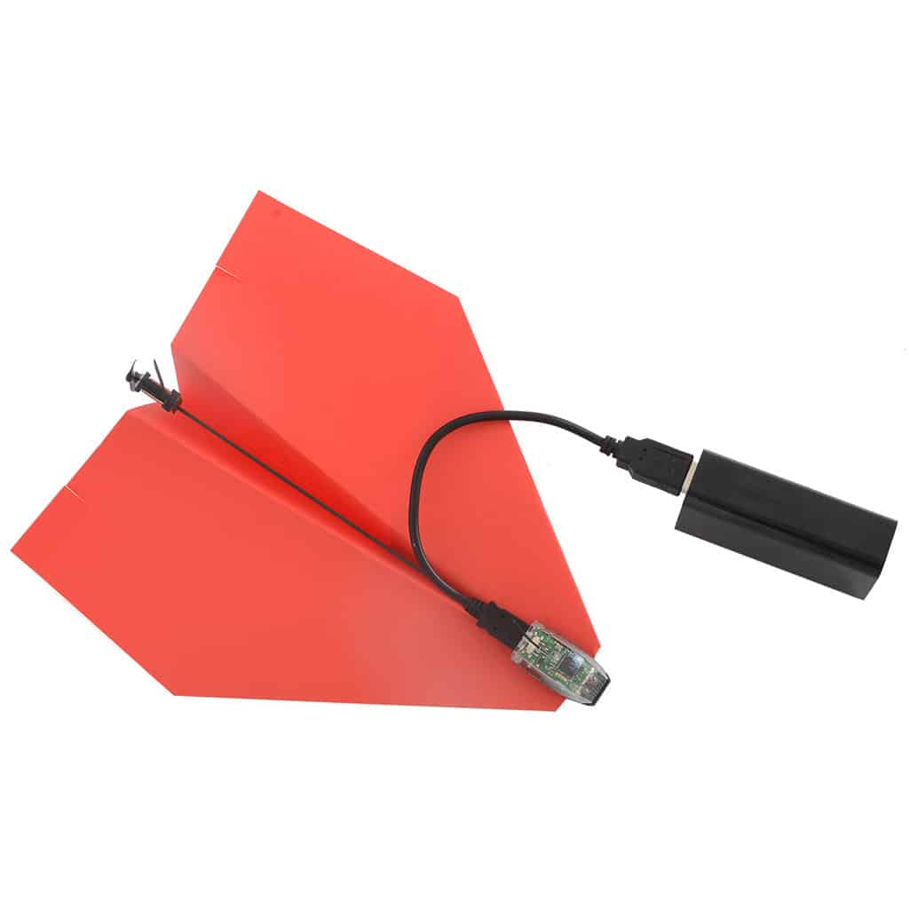 PowerUp 3.0 Smartphone Controlled Paper Airplane Sync with Flash Drive