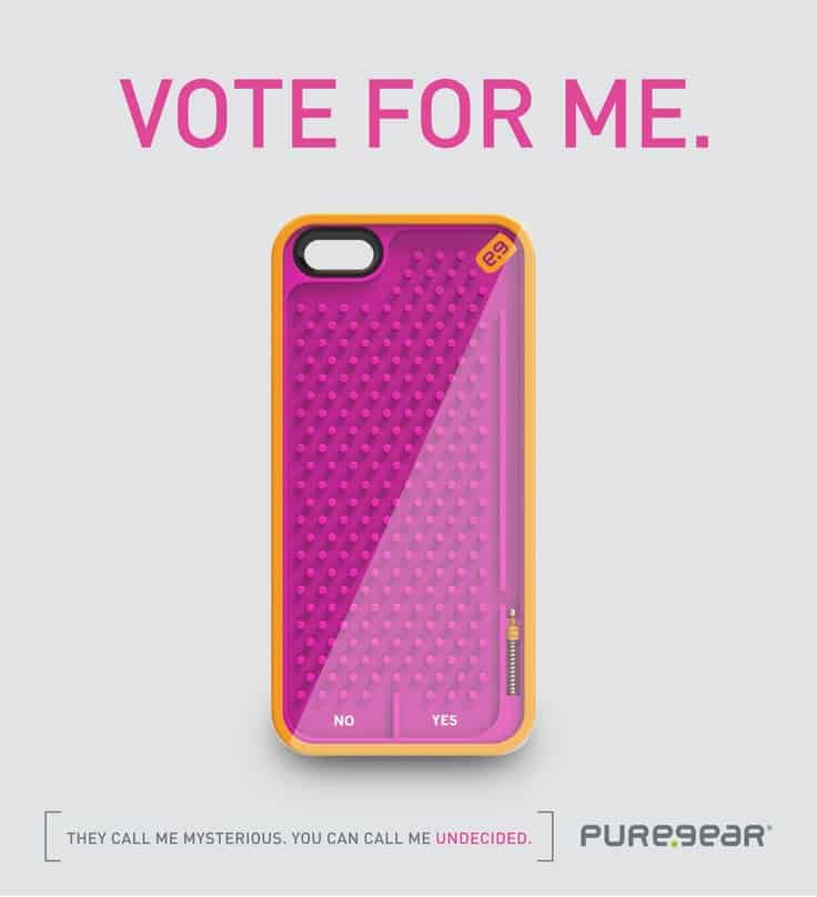 PureGear Gamer Case for iPhone Undecided Buy Pink and Orange Ball Drop Phone Cover