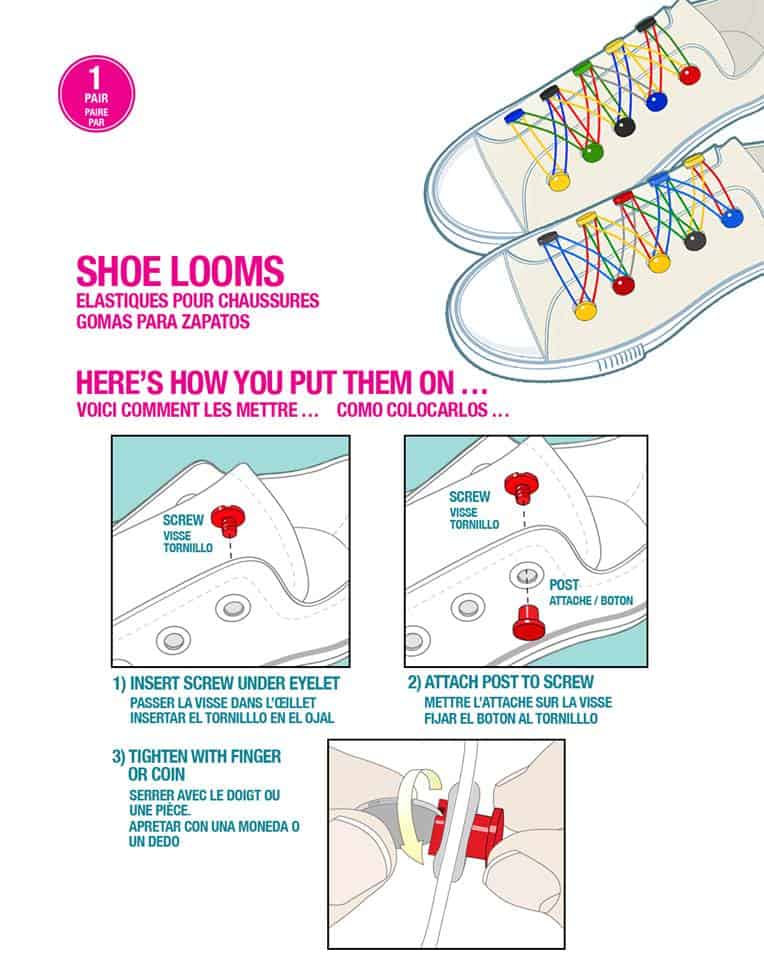 Shwings Linx Shoe Looms How to Put on