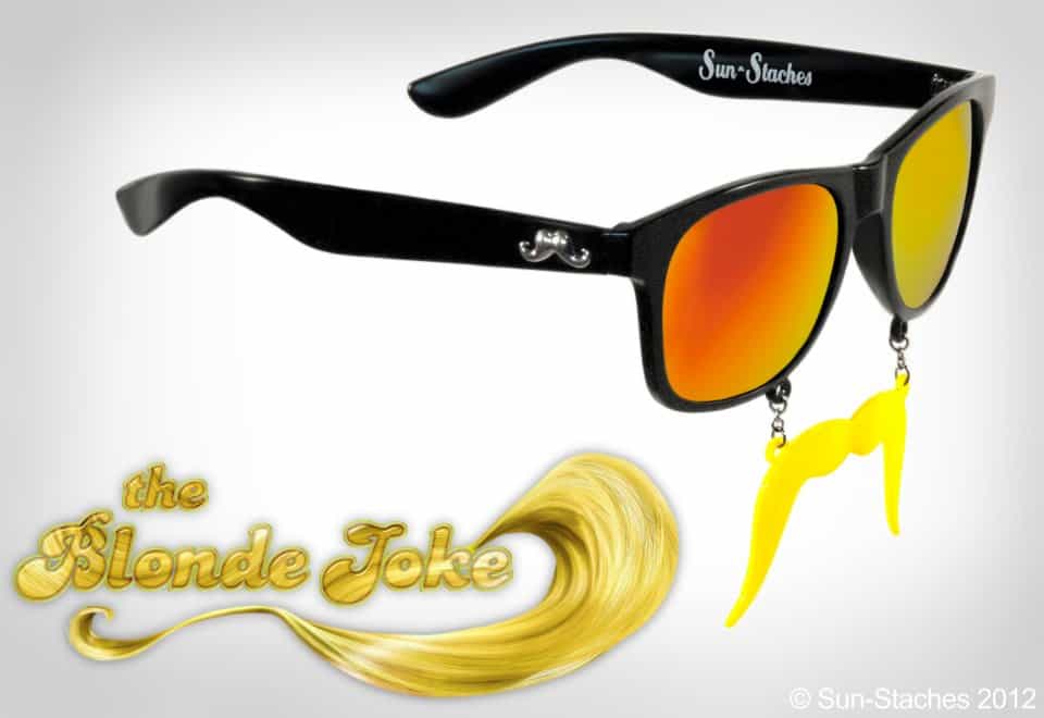 Sun-Stache Sunglasses Cool Stuff to Buy Hipster Boy Friend
