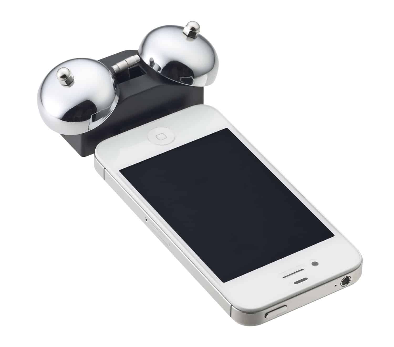 iBell Mini Wake Up Alarm for iPhone Weird Gift to Buy