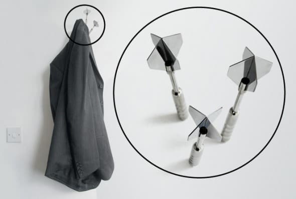 Suck UK Dart Coat Hooks Cool College Dorm Room Fixture to Buy Suck UK Dart Coat Hooks Cool College Dorm Room Fixture to Buy