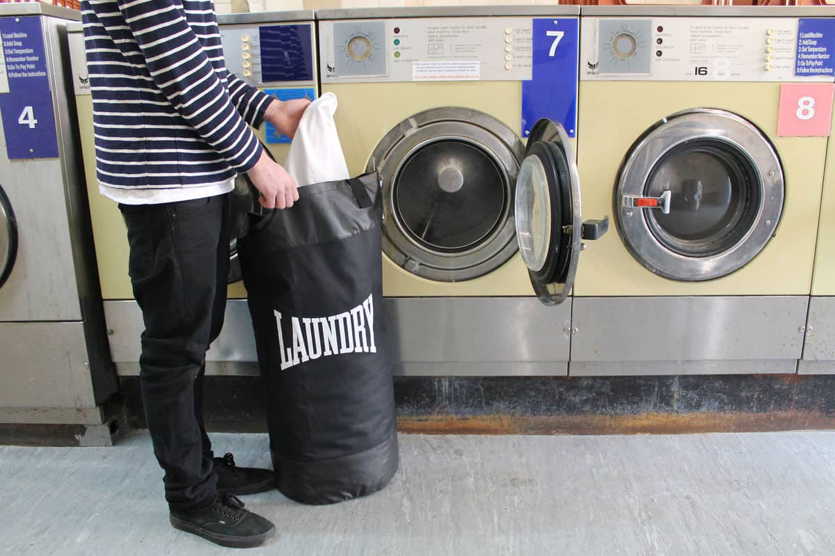 Suck UK Punch Bag Laundry Bag Black