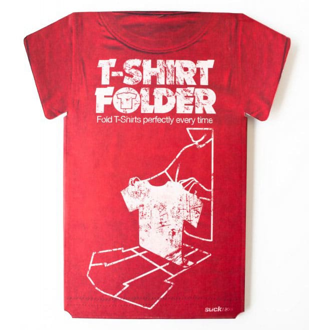 Suck UK T-shirt Folder Buy Cool Novelty Item