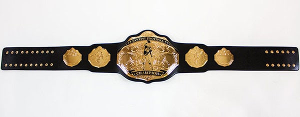 Undisputed Belts Fantasy Football Championship Belt Unique Gift Idea for Him