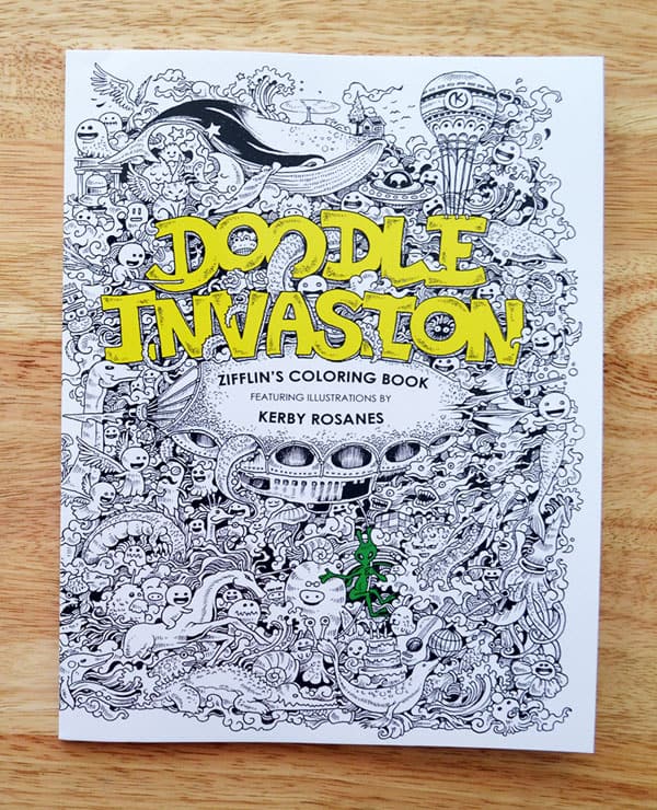 Doodle-Invasion-Zifflins-Coloring-Book-Cool-Gift-Idea-for-Kids-and-Grown-Ups