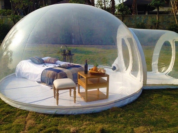 Holleyweb Inflatable Bubble Tent House Dome Cool Stuff to Buy for Summer Holleyweb Inflatable Bubble Tent House Dome Cool Stuff to Buy for Summer