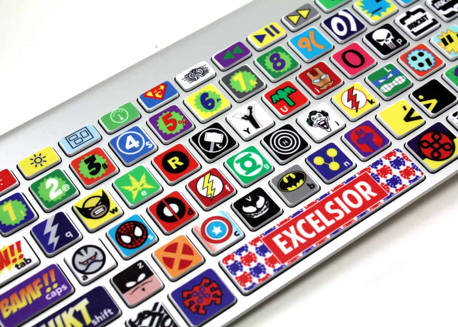 Killer Duck Decals Macbook Keyboard Super Hero Skin – NoveltyStreet