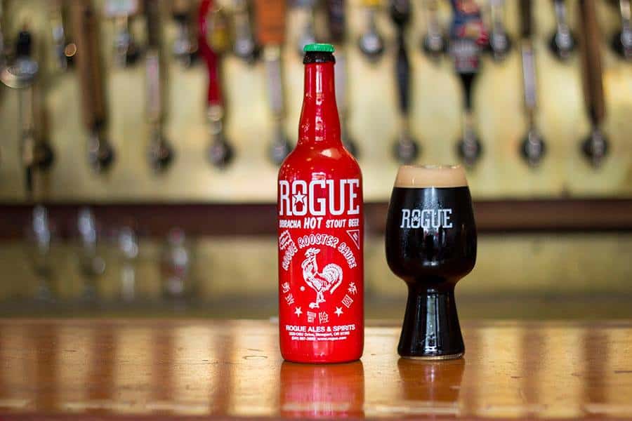 Rogue Ales Sriracha Hot Stout Spicy Beer Gift for Him