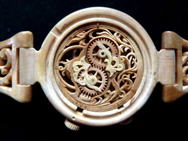 Valerii Danevych Nostalgia Wooden Wrist Watch Unique Product