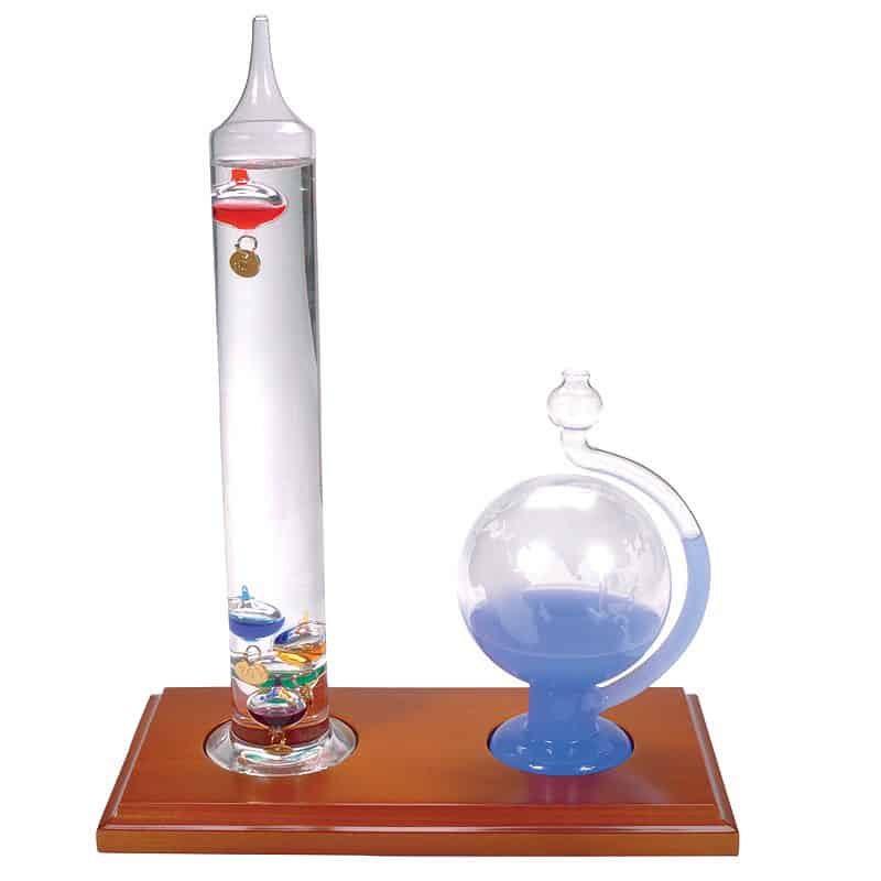 AcuRite Galileo Thermometer with Glass Globe Barometer Cool Scientific. Tool to Buy