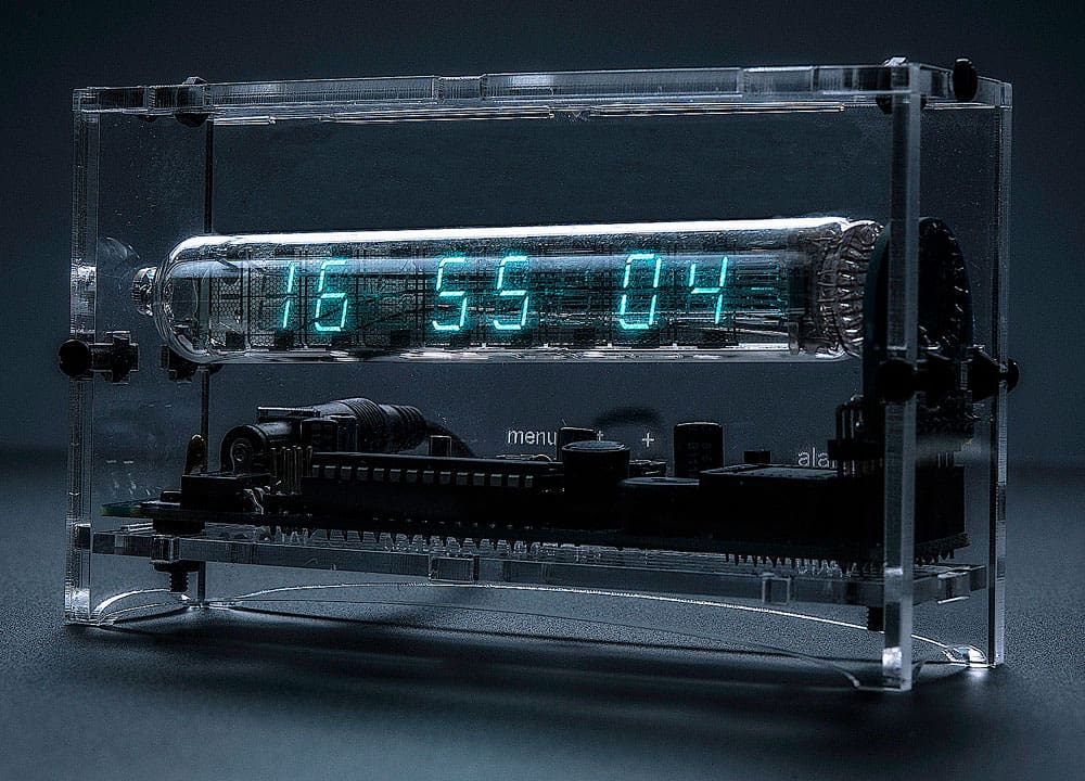 Adafruit Ice Tube Clock Kit Cool Geek Gift Idea to Buy