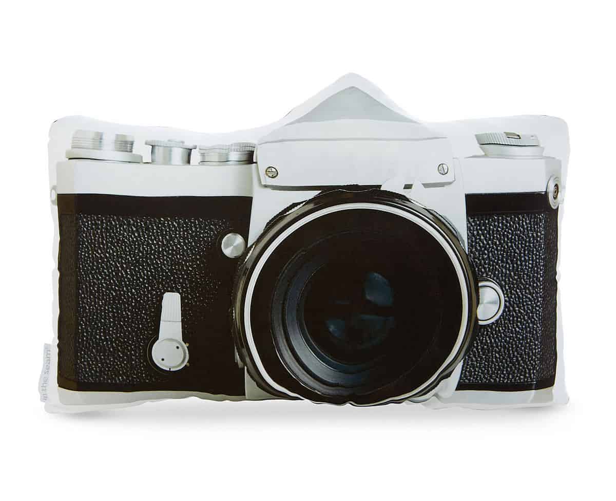 In the seem Vintage Camera Pillows Cute Novelty Item