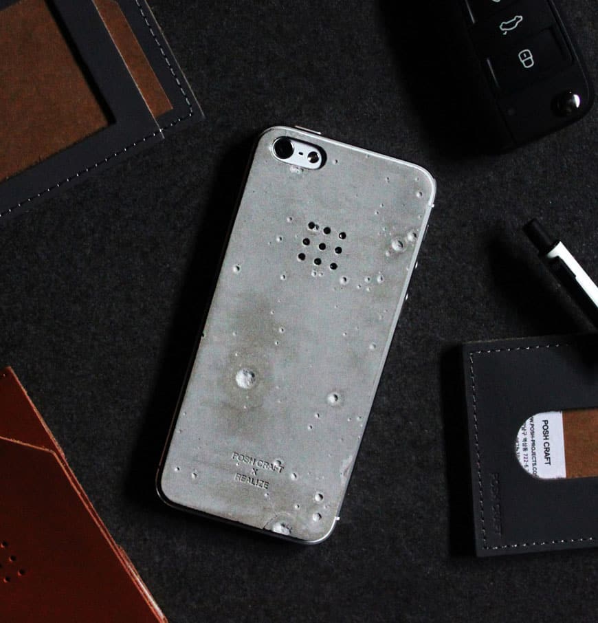 Posh Craft Luna Concrete Skin Cool iPhone Case to Buy