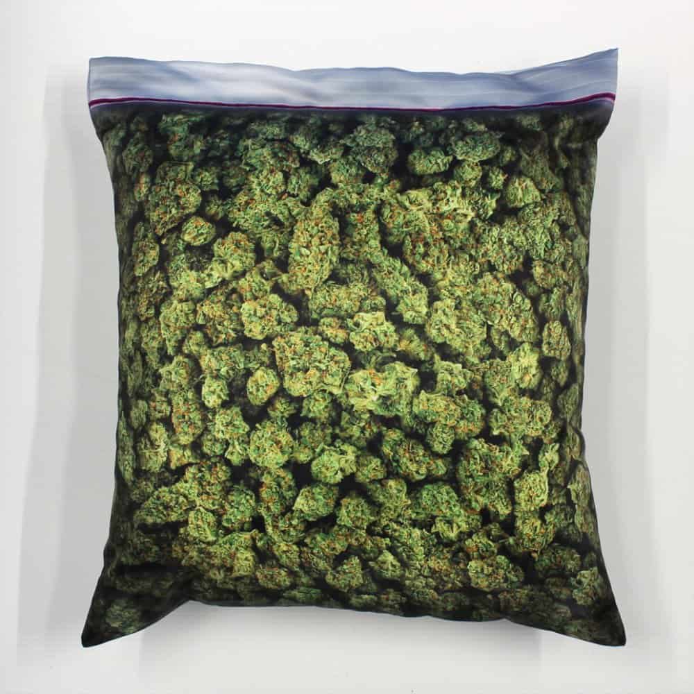 Steelplant Baggie of Cannabis Pillowcase Sour Diesel