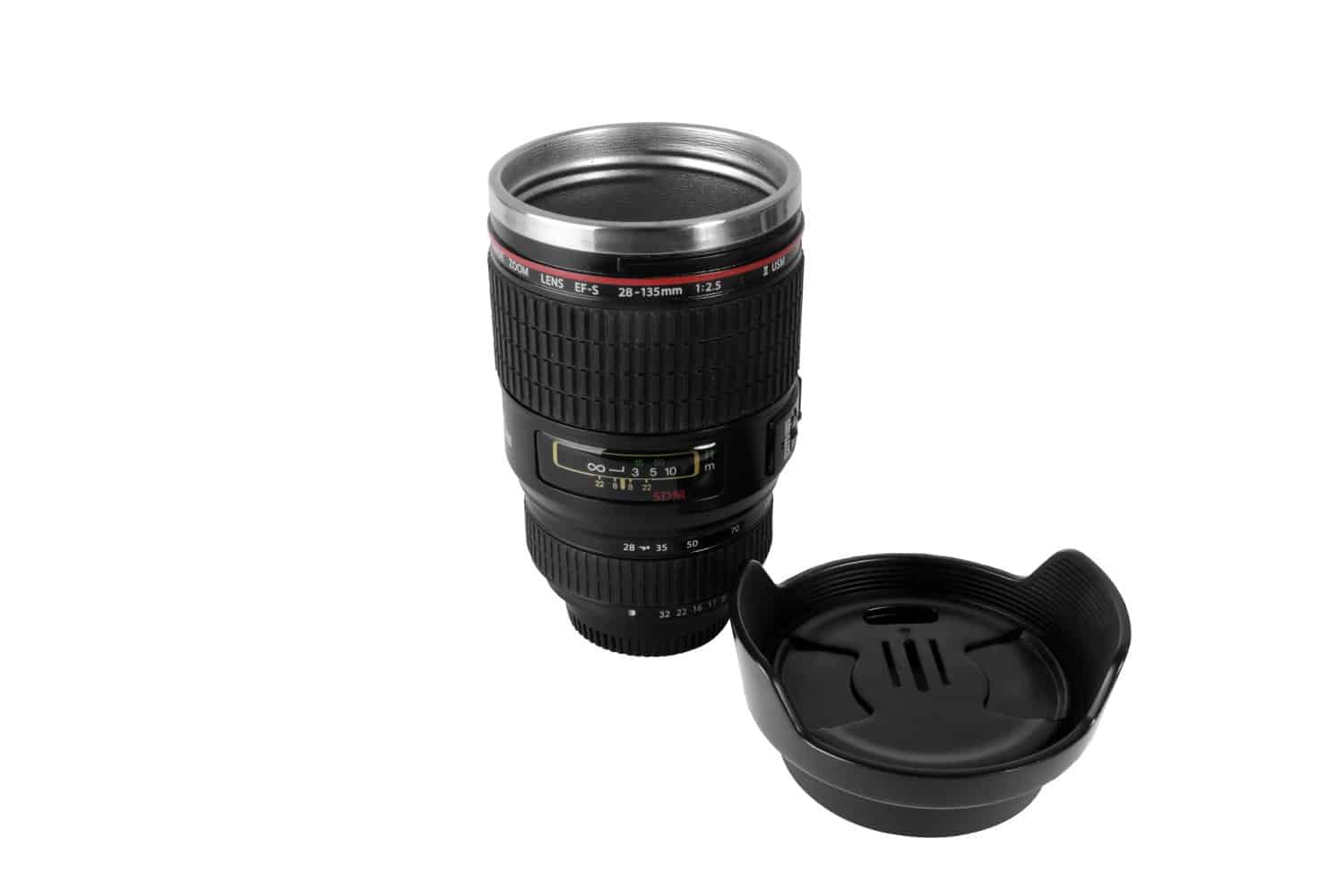 Thumbs Up Travel Lens Mug  Novelty Cup