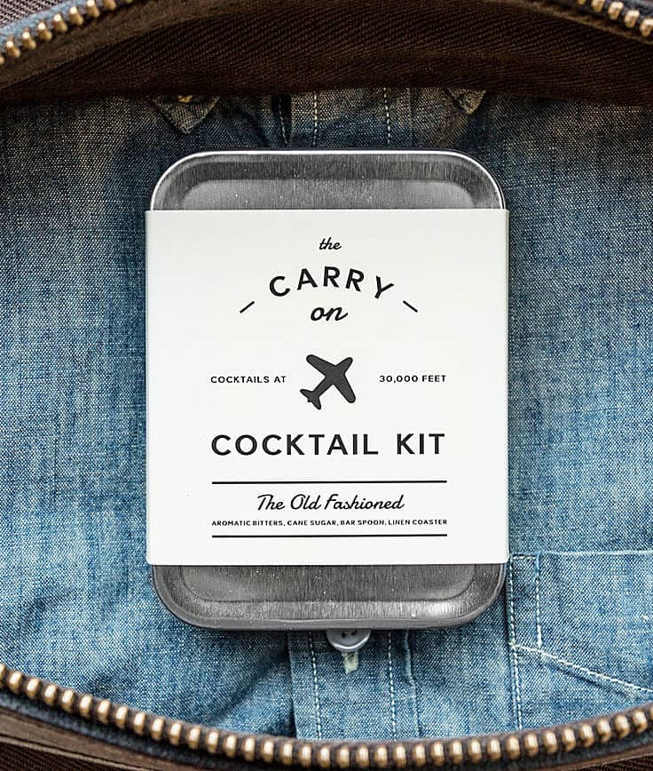 W&P Design Carry On Cocktail Kit Cool Gift to Buy Travelers