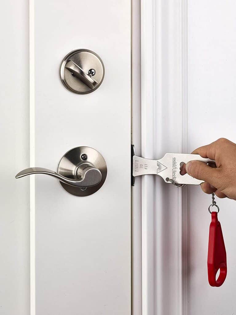 Add-A-Lock Portable Door Lock Practical Home Safety