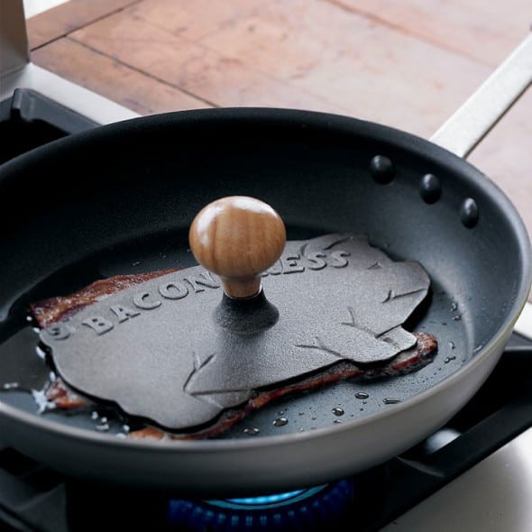 Cast-Iron Bacon Press Pig Shaped Kitchenware Cast-Iron Bacon Press Pig Shaped Kitchenware