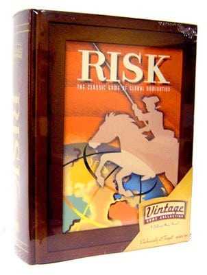 Risk Bookshelf Edition Board Game Replacement Parts & Pieces 2005 PB Hasbro 