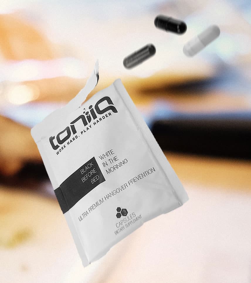 Toniiq Premium Hangover Prevention Detox Kit Effective Cure
