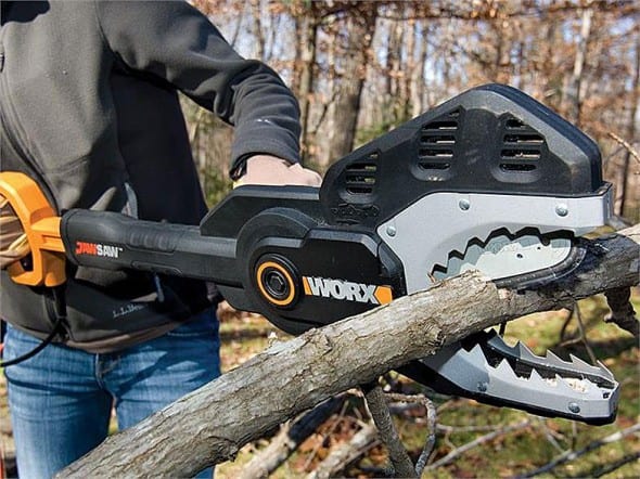 WORX JawSaw Electric Chainsaw Gift Idea for Him WORX JawSaw Electric Chainsaw Gift Idea for Him