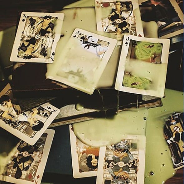 Albino Dragon Ghost Busters Playing Cards Retro Geek Gift Idea Albino Dragon Ghost Busters Playing Cards Retro Geek Gift Idea