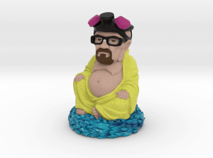 Amzn FX HeisenBuddha 3D Printed Heisenberg Buddha Funny Breaking Bad Art Toy