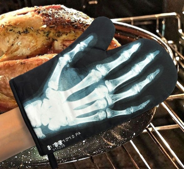 Mustard X-Ray Glove Dad Gift Idea Mustard X-Ray Glove Dad Gift Idea