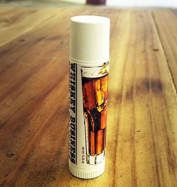 Outlaw Soaps Whiskey Business Lip Balm Cool Gag Gift to Buy